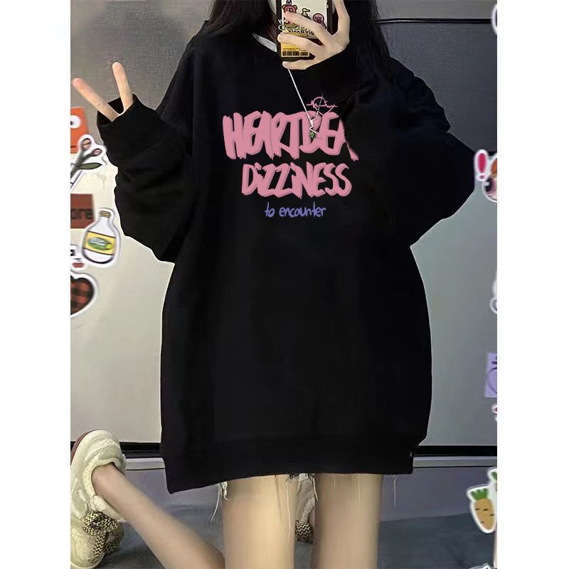 New Hooded Sweatshirt for Women, Loose Spring and Autumn Thin Design, Niche Early Autumn Vintage Style New Hooded Sweatshirt for Women, Loose Spring and Autumn Thin Design, Niche Early Autumn Vintage Style