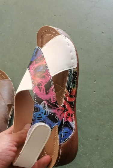 Sandalias romanas europeas y americanas para mujer 25 años verano nuevo estilo plataforma con falda casual punta abierta sandalias de playa de todo fósforo image 15
