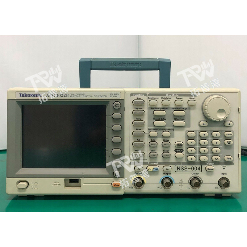 Tektronix 泰克 AFG3022B 函数任意功能发生器 25 MHz 双通道