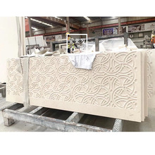 米黄色石灰岩 别墅外墙浮雕石材 葡萄牙米黄景观石材