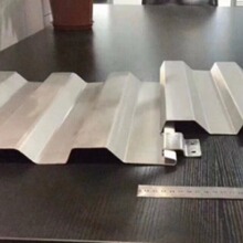 浙江厂家350型梯形方波无钉暗扣瓦楞板 装饰铝合金墙面板