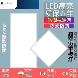 Opal Integrated Ceiling Light Toilet Light Kitchen Light Aluminum Gusset Ceiling Light Flat Light