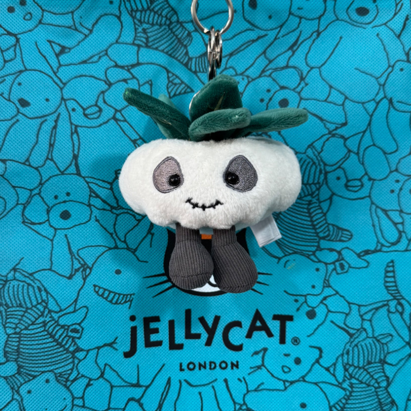 Skull potted plant pendant