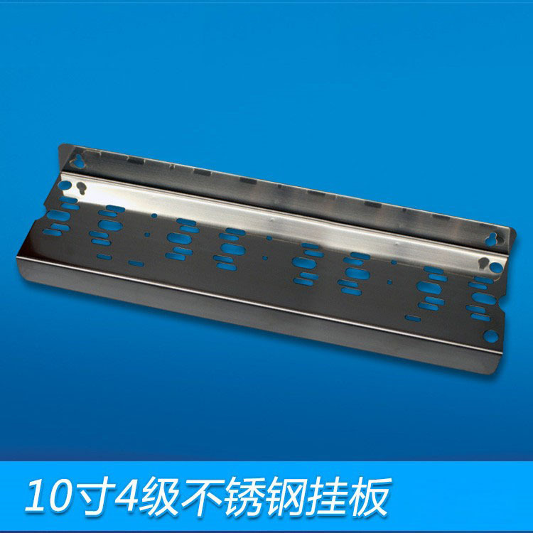 10 pulgadas de 4-Grado de acero inoxidable purificador de agua pieza colgante de cuatro niveles filtro botella soporte DIY purificador de agua accesorios