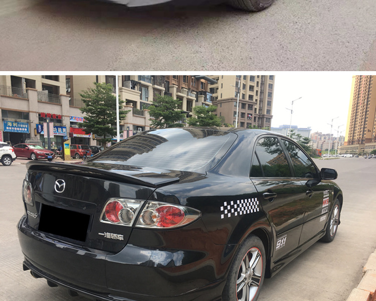 Suitable for Mazda 6 M6 Modification: Front Spoiler, Front Lip, Side Skirts, Rear Lip, Full Body Kit, and All Car Parts