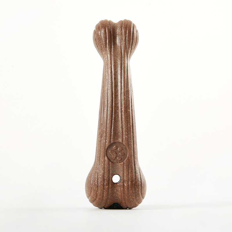 Nuevos juguetes para perros transfronterizos varitas de dientes para perros masticar juguetes de madera y plástico resistentes a la mordida de dientes limpiadores juguetes para perros