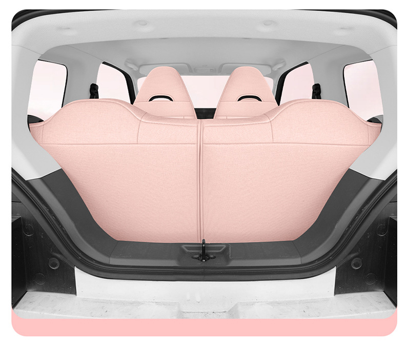 2026 Chery Qq Ice Cream Cone Sundae Electric Car Seat Cover Cushion Seat Cover Full Set Four Seasons Linen Material