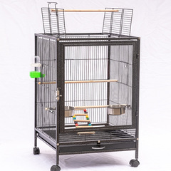 Manufacturer direct supply home metal bird cage high-end bird villa pet cage parrot cage group cage wholesale 