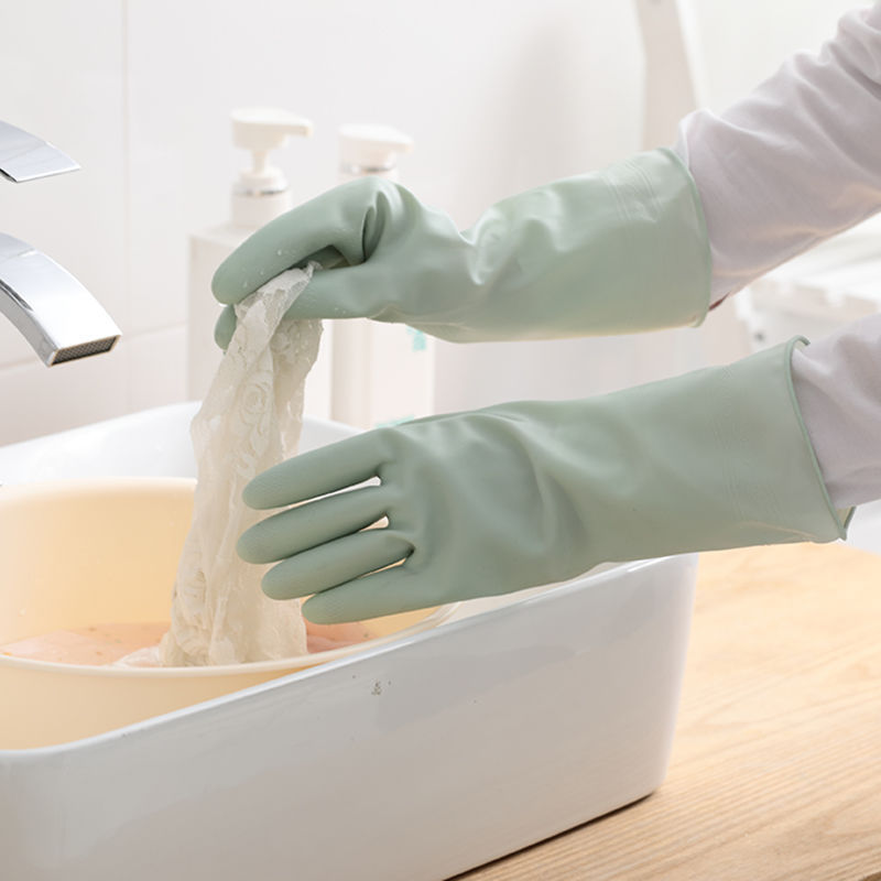 Robuste Gummi Haushaltshandschuhe Für Den Abwasch In Der Küche_voghion.com