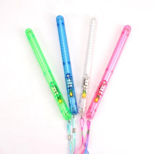 Large transparent flash stick, colorful fluorescent stick, water wave stick, rope stick, concert stall luminous toy