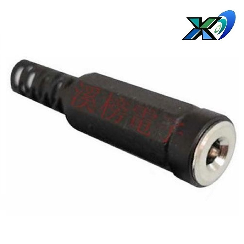 接线型DC插座组装型 接线圆形DC插座3513  圆形DC母座焊线式组装