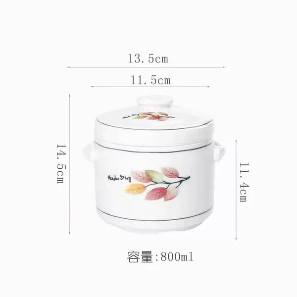 Colorful leaves 800ml (suitable for 1-2 people)