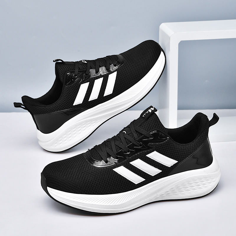 Putian tres barras zapatos de hombre palomitas de maíz amortiguación ligera placa de carbono transpirable de verano malla pareja zapatos deportivos zapatos para correr mujeres