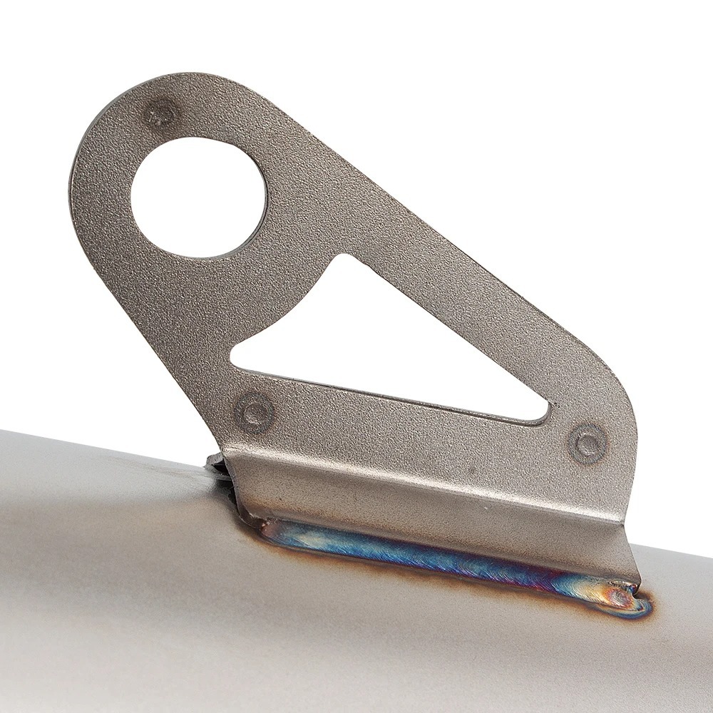 Motorcycle modified Wrigley exhaust pipe tail section stainless steel exhaust throat Z650/MT07/R3/R6/BJ300