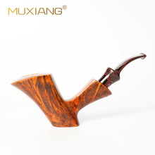 木香石楠木烟斗手工树杈型烟斗传统老式过滤桌斗精品实木烟斗男士