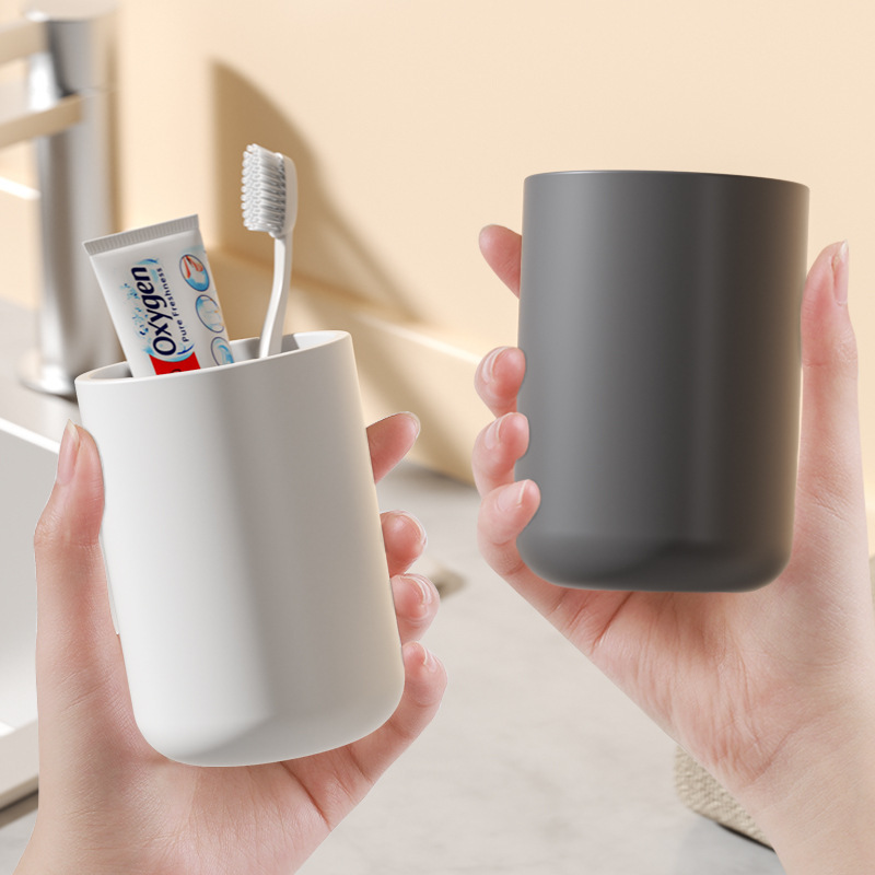 Tandborstglas i japansk stil för par till badrummet_voghion.com