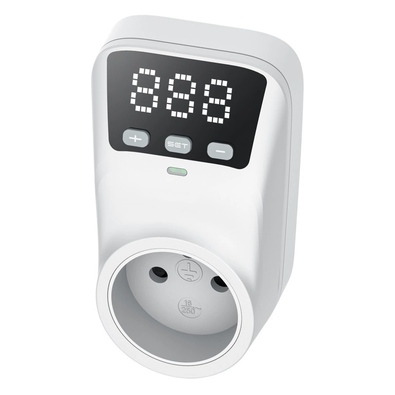 Новая розетка для защиты от пониженного напряжения с цифровым дисплеем, регулируемое время задержки высокого и низкого напряжения, регулируемая розетка для защиты от высокого и низкого напряжения