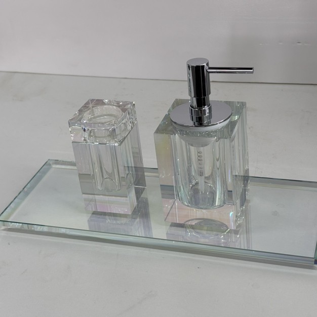 Fabricante mayorista de alta calidad de hoteles hoteles kit de baño taza de cristal desinfectante de manos champú embalaje de embalaje