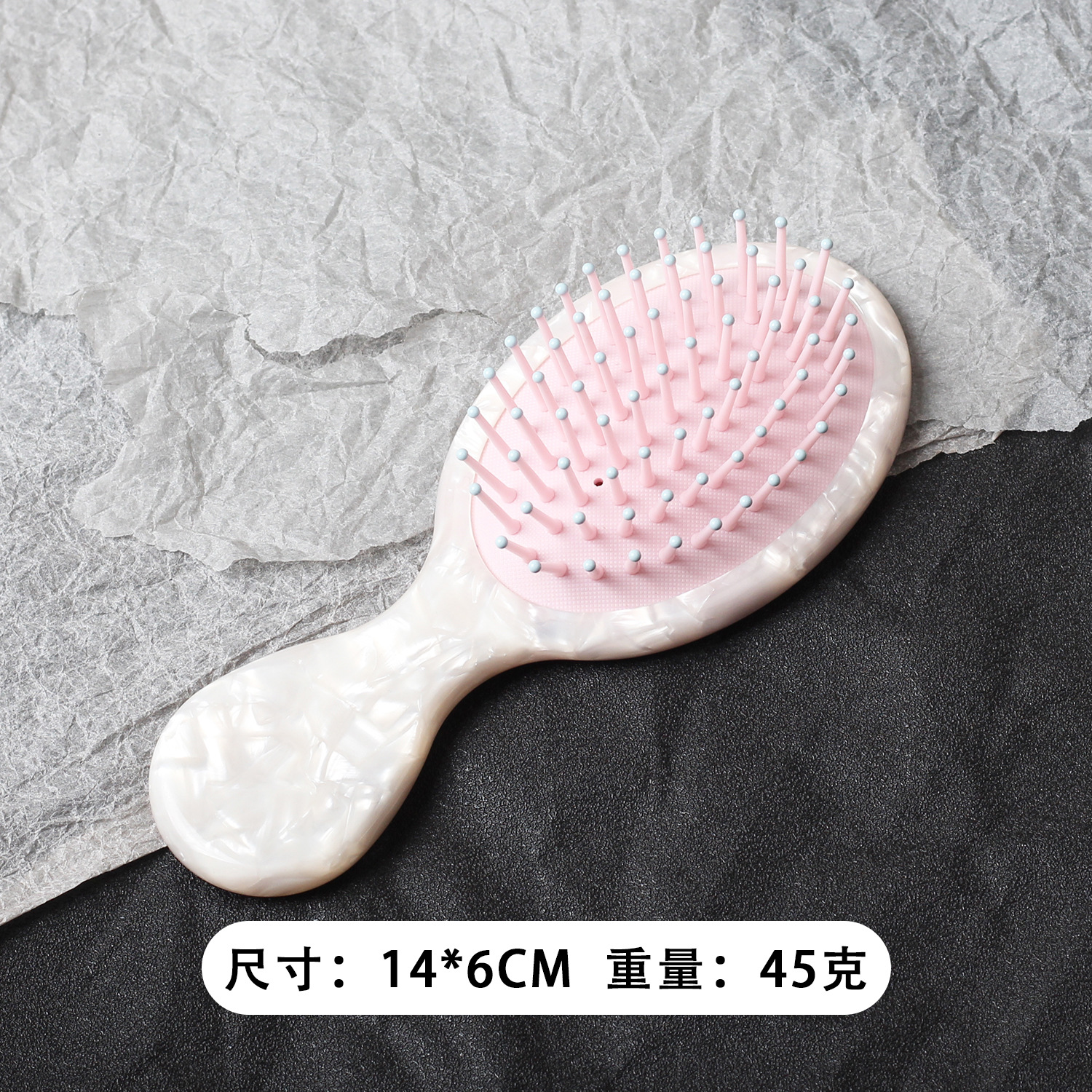 Nuevo peine de acetato con airbag para niños, cepillo para el cabello lindo y elegante para niñas, pequeño peine de masaje portátil. image 12