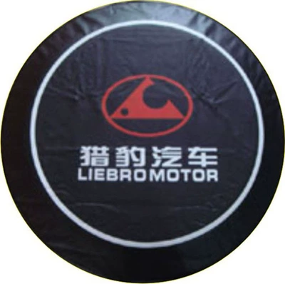Spare wheel cover — universal spare tire cover PVC - 14inch-m-fits-tire-diameter-2559inch-272inch-65-69cm-lb-1-black-thick