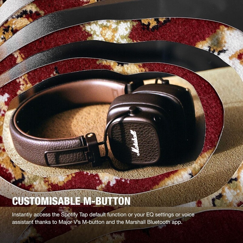 Marshall Major V On-Ear Wireless Bluetooth Headphone 马歇尔|undefined
