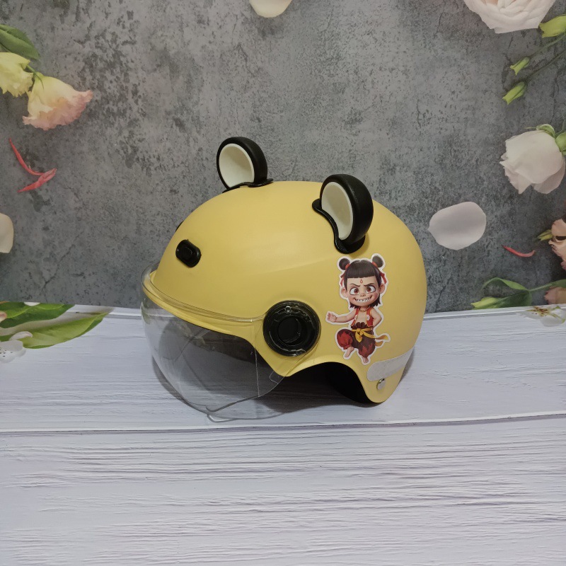 라이트카키 화이트 쇼트 [네자랜덤+흑백곰귀]