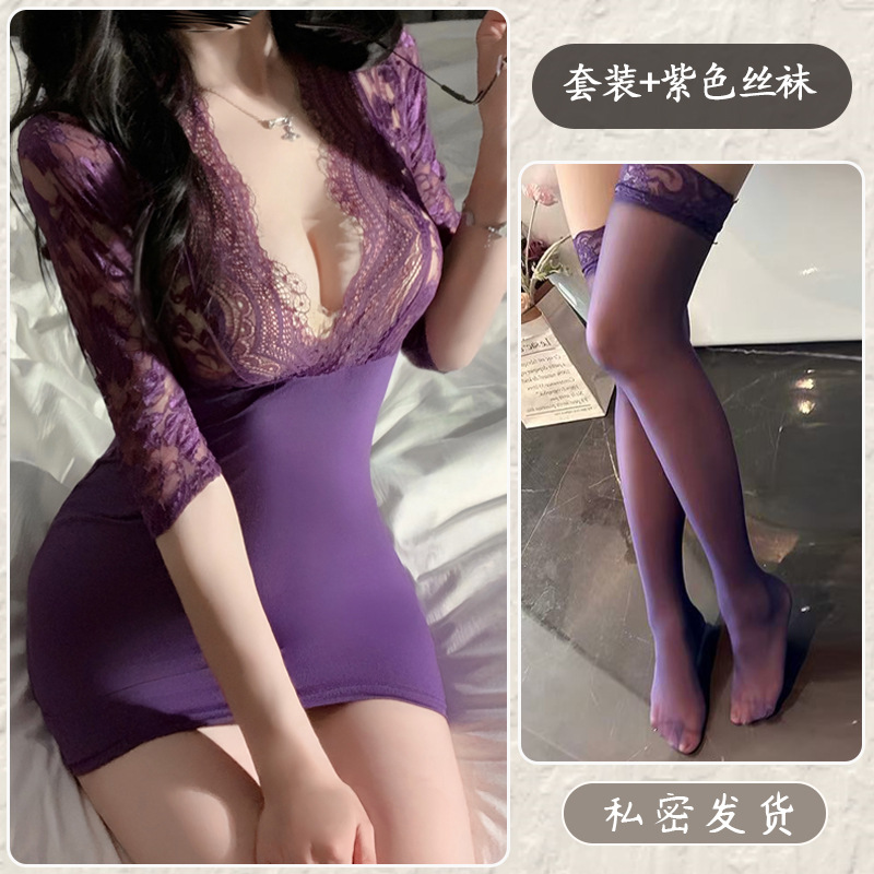Purple tights