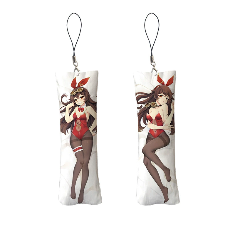 [小抱枕钥匙扣迷你挂件Mini Dakimakura魈钟离八重子书包挂件] → мини-подушка брелок ключей маленький подвесной брелок рюкзачок