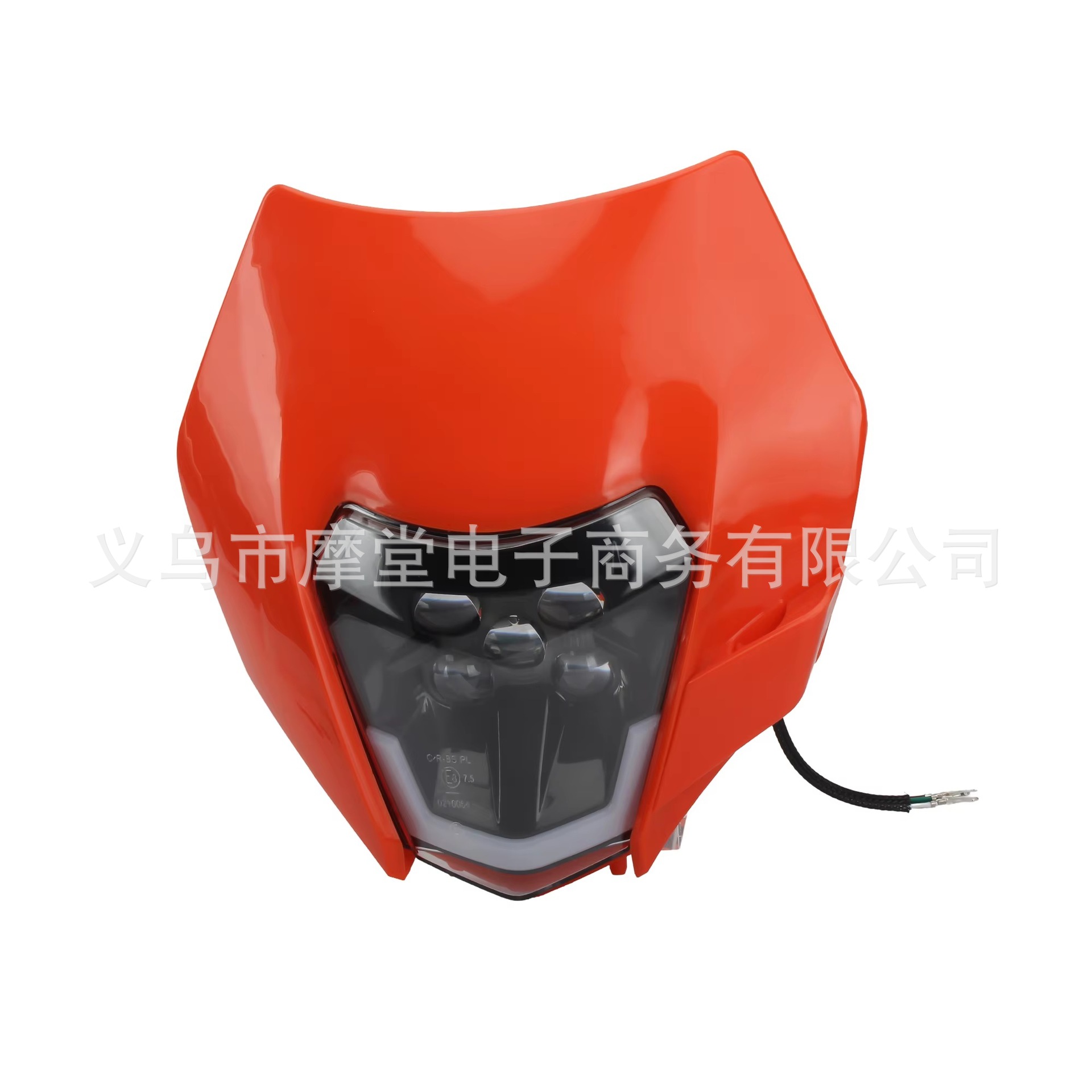 Off-road motorcycle modified LED daytime running lights KTM EXC EXE universal five-bead assembly front headlight