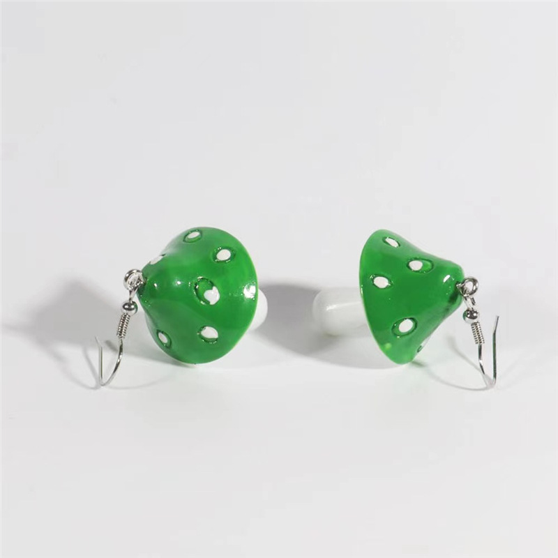 Cute Mushroom Alloy Women's Drop Earrings display picture 3