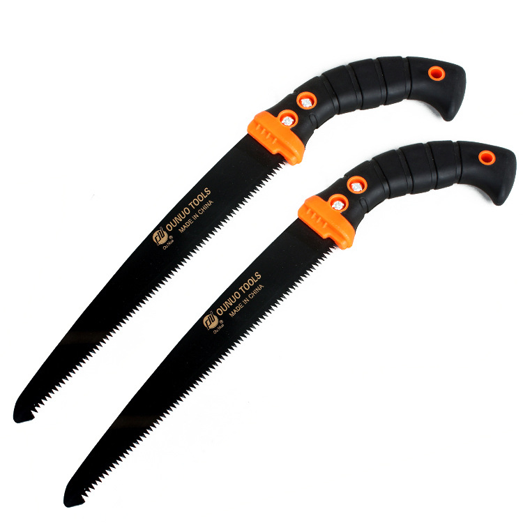 厂家直销 果树修枝木工锯 手持迷你小齿锰钢果树锯子 园林小手锯