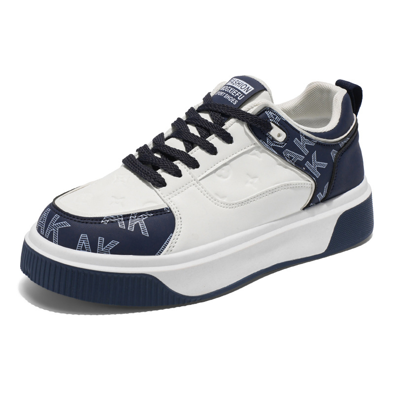 2026 zapatos casuales de hombre primavera nueva tendencia de moda universal skate hombre zapatos deportivos retrógrados de altura