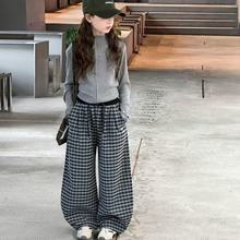 简约潮牌女童秋季套装2025新款时尚衣服拉链上衣洋气中大童高级感