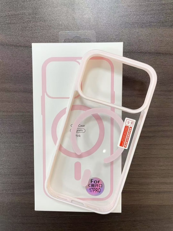 盒装马卡龙磁吸iphone17Pro适用苹果16/15手机壳C圈开口14亚克力|undefined