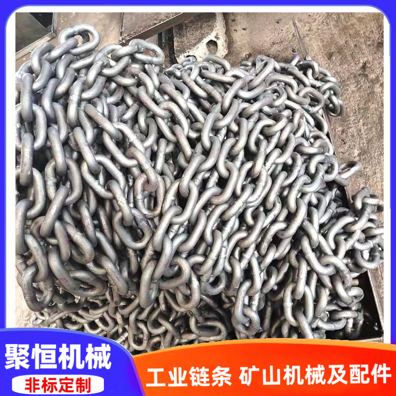 原色护栏链条 厂家直供不锈钢链条专注品质18*64矿用船用链条