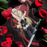 WHO CARE Винтажная энциклопедия Devil May Cryblacktee Коллекция Demon Hunter Collection Футболка с короткими рукавами