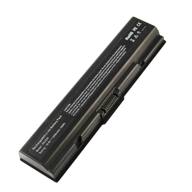 FActory Direct for ToshibA A200 A300 L203 M200 PA3534U-1BRS LAptop BAttery