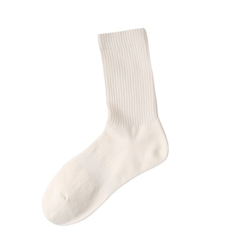Boneless socks, men's socks, simple sports socks for women, couples socks, combed cotton mid-tube solid color loose cotton socks