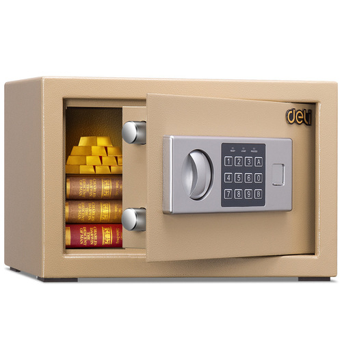 Deli 16654 safe/safe for home office hotel small mini password in-wall safe deposit box wholesale