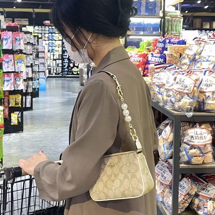 寇馳真珠延長チェーンcoac麻将包帯脇下片肩ベルト斜め掛けtabby金属チェーン部品|undefined