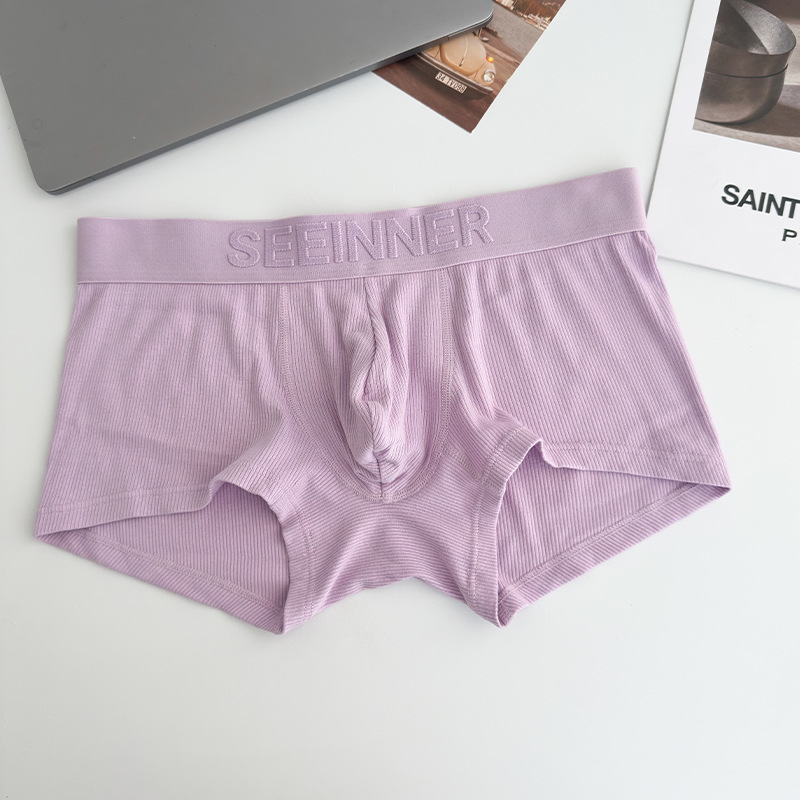 Nuevos pantalones cortos de cuadrangular de algodón de hombre con costillas transpirables Amazon AliExpress comercio exterior Europa y América tamaño grande
