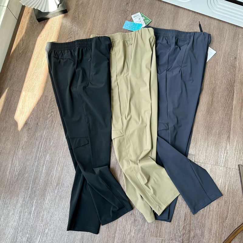 Outdoor Lightweight Breathable Quick-drying Thin Comfortable Trousers Men's Commuting All-match Elaptic Waist Sports Casual Pants