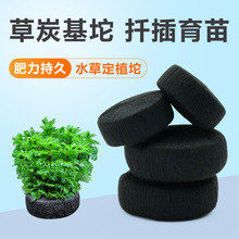 水草定植坨DIY鱼缸造景前后景植物水草营养土懒人定植造景底座泥