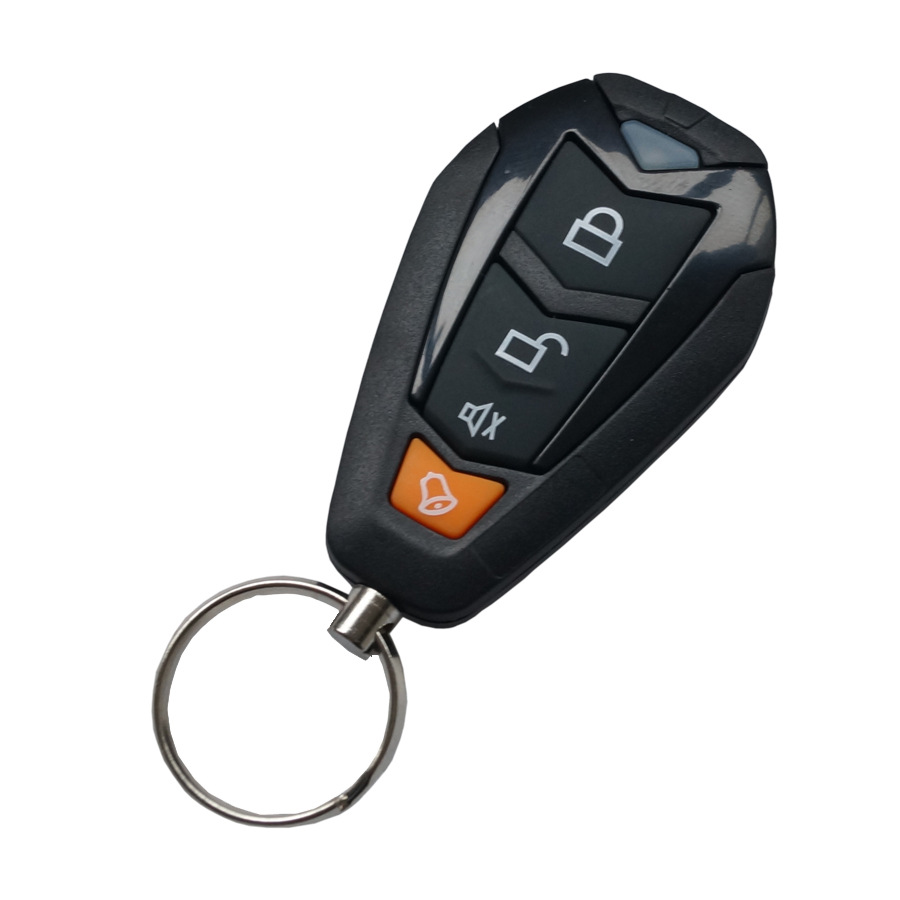 工厂直销汽车防盗器433MHz无线电遥控器中控锁门锁系统遥控外壳