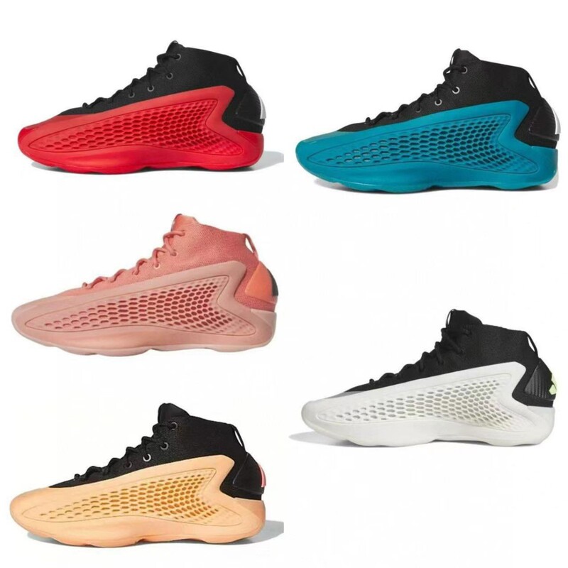Putian Shoes Huazi Edwards 1 All-Star Black and White High-top Men's Shock-cushioning Wear-resistant plus size Basketball Shoes