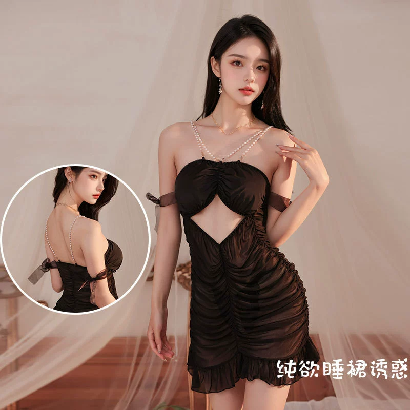 Сексуальное нижнее белье, пижама, юбка, кружевное платье, утягивающий эффект