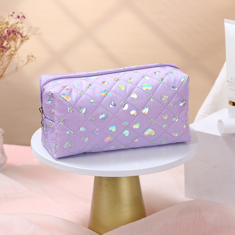 Bolsa de lavado portátil de mujer ligera de alta calidad de diseño de nicho de tela de viaje bolsa de almacenamiento de lavado