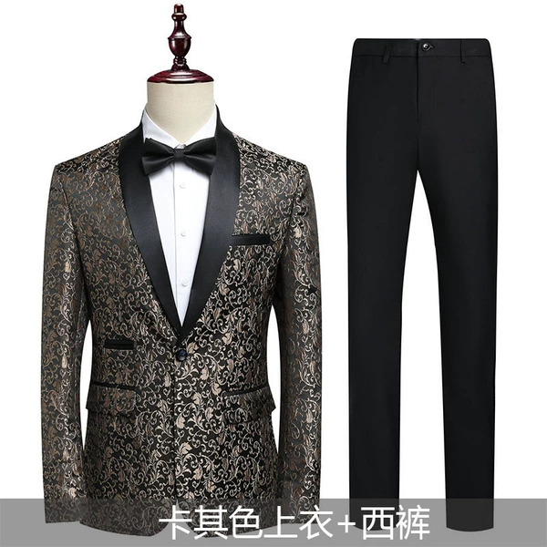 Colored black trousers