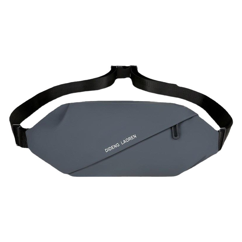 2024 nuevo bolso de mensajero de los hombres de moda casual multifuncional bolso de pecho de los hombres impermeable deportes al aire libre teléfono móvil bolso de la cintura