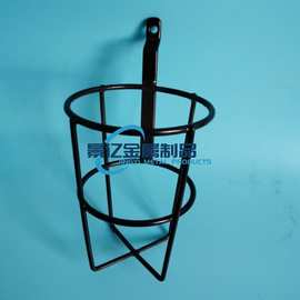 不锈钢免打孔红酒啤酒白酒酒类黑色放置架金属铁艺花架